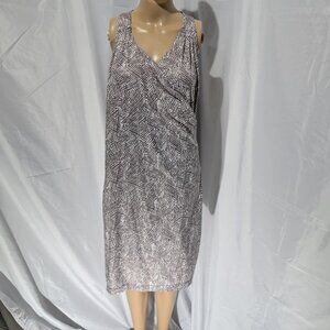 Lole Canita Women's Dress White Foliage XL Pickleball